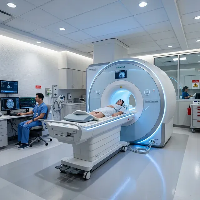 Machine IRM Siemens 1.5 Tesla au Centre de Radiologie Bab Doukkala Marrakech
